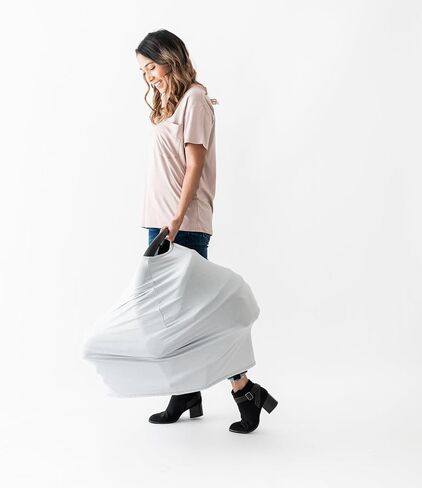 Kyte Baby للجنسين Rayon مصنوع من غطاء مقعد سيارة الخيزران ، Sage in Saudi Arabia