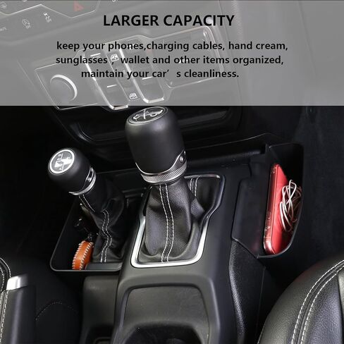 EASEORD Center Console Hidden Storage Box Compatible with 2024 2025 Toyota Tacoma Armrest Secret Compartment Organizer One-Touch Press to Open and Close in Saudi Arabia