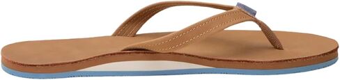 Hari Mari- Fields- Women's Nubuck Leather Flip Flops with Colorful Outsole- No Break Ins, Firm Arch Support, and Beveled Edge to Reduce Tripping in Saudi Arabia