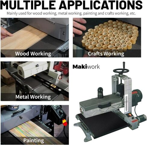 Drum Sander Feed Belt Conveyor - Compatible with Steel City 16-32 Drum Sander, Silicone Carbide, 16-1/4" x 43-1/2", 120 Grit in Kuwait