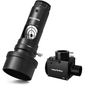 Astromania 1.25" Flip Mirror - Bundle with - 1.25" Laser Collimator with 2" Adaptor
