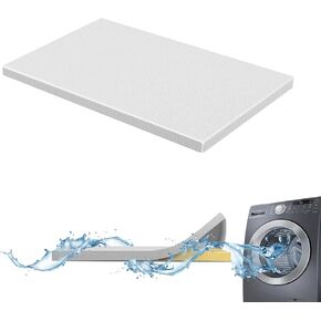Gwydre 52x27x2" Washable Crib & Toddler Mattress Topper,100% Washable High Density Memory Foam, Toddler Bed Portrable Mattress with Removable Breathable Non-Slip Cover (2inch, 52 * 27)