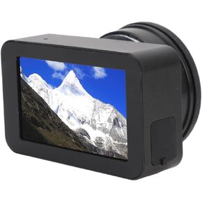 4K HD Electronic Eyepiece Camera with 3 Inch Color Display, 5X Digital Zoom, 128GB Storage. Telescope Eyepiece with Screen for Astronomy, Bird Watching, Astrophotography