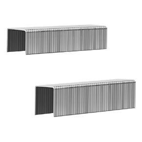 Heavy Duty Stainless Steel T50 Staples 1000-Count 2 Sizes for Staple Gun, Includes: 3/8", 1/2" Assortment, Combo kit