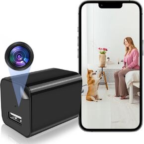 Mini Wireless Home Camera with Motion Detection,HD 1080P Small Cameras with WiFi for Indoor Surveillance - WiFi Security Camera