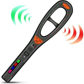 GPS Bug Detector, Anti Spy Detector for Car GPS Tracker/RF Signal, Hidden-Camera-Finder, Electronic Bug Sweeper for Wireless Radio Frequency