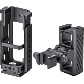 Aluminum Alloy Cage for Osmo Pocket 3 with 77mm/3.03" Mini Multi Functional Rotatable Side Handle