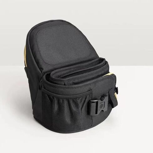 Baby Hip Carrier with Seat 7-45 Lbs with Adjustable Waistband with Strong Support, Large Pocket Design, Machine Washable & Comfortable - Easy to Put On Baby Hip Seat Carrier, Black in Saudi Arabia