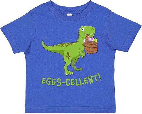 inktastic eggs-begks clite easter t-rex toddler t-shirt t-shirt in Kuwait