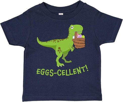 inktastic eggs-begks clite easter t-rex toddler t-shirt t-shirt in Kuwait