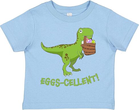 inktastic eggs-begks clite easter t-rex toddler t-shirt t-shirt in Kuwait