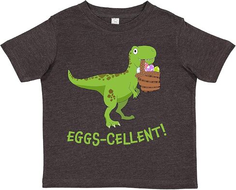 inktastic eggs-begks clite easter t-rex toddler t-shirt t-shirt in Kuwait