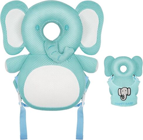 Baby Walker Protective Toddler Adjustable Baby Walker Head Protector Backpack Baby Head Protection Safety Pad Cushion Backpack Wear with Kneepad for Crawling in Saudi Arabia