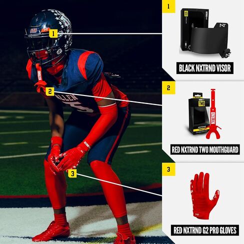 Nxtrnd G2 Pro Football Gloves, Men's Ultra Sticky Elite Receiver Gloves in Saudi Arabia