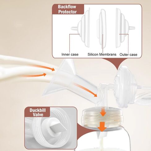 2pcs Breast Pump Collection Bottles for Spectra S2 Spectra S1 Spectra 9 Plus Motif Luna Breast Pumps, 6.oz 180ml Reusable Wide Neck Bottles with Collar and Sealing Disc, Replace for Spectra Bottle in Kuwait
