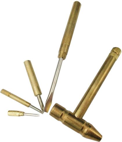 6 في 1 Micro Mini Mini Multifunction Capper Craft Hammer & Screwdriver أدوات يدوية مثالية لمجوهرات صانع الساعات وأكل الجوز in Kuwait