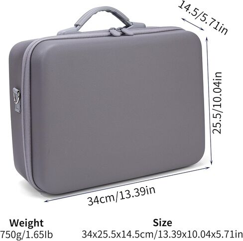 حافظة على DJI Neo مع نظارات N3 ، RC Motion 3 وحدة تحكم ، محور شاحن البطارية ، حقيبة تخزين سفر قابلة للشفاء لإكسسوارات بطاريات DJI Neo in Kuwait