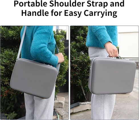 حافظة على DJI Neo مع نظارات N3 ، RC Motion 3 وحدة تحكم ، محور شاحن البطارية ، حقيبة تخزين سفر قابلة للشفاء لإكسسوارات بطاريات DJI Neo in Kuwait