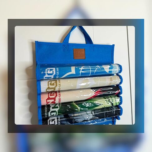 NERD GEAR Playmat Sanctuary, MTG playmat Organizer and Storage Solution, Holds 12 playmats and a playmat Tube (Black) in Kuwait