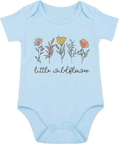Little Wildflower Babysuit - Wildflower Birthday طفلة رومبير in Kuwait