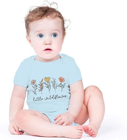 Little Wildflower Babysuit - Wildflower Birthday طفلة رومبير in Kuwait