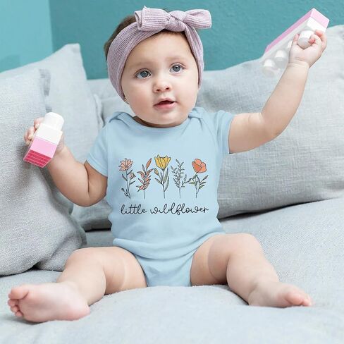Little Wildflower Babysuit - Wildflower Birthday طفلة رومبير in Kuwait