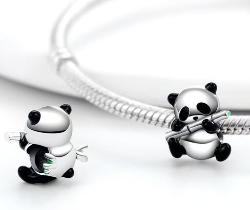 HappyStar 925 Sterling Silver Charms for Bracelets and Necklaces,Combination Dangle Pendants Beads Charms Jewelry Gift for Couples Sisters.（With Spacer Beads） in Saudi Arabia