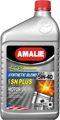 زيت المحرك AMALIE Pro عالي الأداء من مزيج صناعي 5W-20 (160-75646-56) زجاجة سعة 1 لتر، عبوة من 12 قطعة in Saudi Arabia
