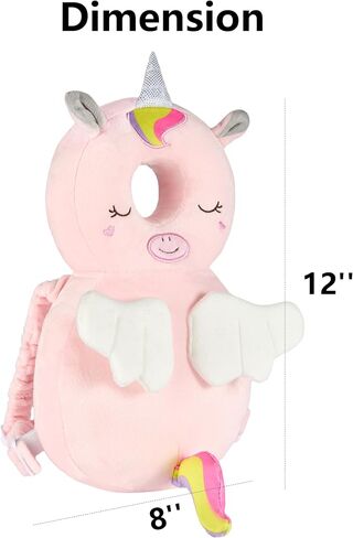 Baby Head Back Protector Backpack Toddler Safety Protector Cushion Pad Soft, Adjustable and Lightweight Design for Safe Walking and Crawling Toddlers Girls and Boys in Kuwait