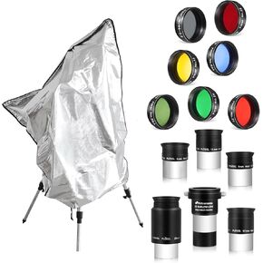 Astromania Astromania Telescope Accessory Kit 1.25 Inch - Bundle with - Protective Telescope Cover 30.1"