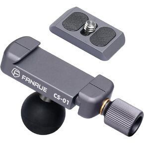 40mm Quick Release Clamp with 1/4-inch Adapter Compatible with Arca Swiss for DSLR Camera Tripod Ball Head and Acra Mount for Tripod