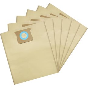 DXVA19-4102 Filter Bags Replacement for Dewalt 12-16 Gallon Wet/Dry Vacuums DXV12P DXV14P DXV16P DXV16PA DXV16S (6 Pack)