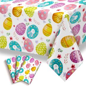 3 عبوات من مفارش المائدة الرابع من يوليو، مقاس 54 × 128 بوصة في الرابع من يوليو للاستعمال مرة واحدة، مربعة من القماش البلاستيكي لحفلة نزهة عيد الاستقلال، ديكور غطاء طاولة مقاوم للماء باللونين الأحمر والأبيض والأزرق in Kuwait