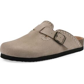 WHITE MOUNTAIN Women's Bendees Contrast-Stitched Signature Comfort-Molded Footbed Clog