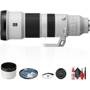 Sony FE 400-800mm f/6.3-8 G OSS Lens | Ultra-Telephoto Zoom with Optical Stabilization & Fast Autofocus for Sony E-Mount (SEL400800G) + Cleaning Kit + UV Filter + Cap Keeper