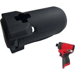 1pcs Black 49-16-3453 Impact Protective Boot Compatible with Milwau-kee M12 FUEL 1/4 in Hex Impact Driver 3453-20