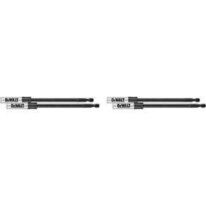 DEWALT Drill Bit Holder Extension, Impact Ready, 6-Inch (DWA6HLDFT) (Pack of 4)