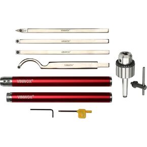 ALU Handle Carbide Turning Tool Set and Drill Chuck