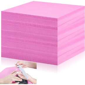 400 Sheets Nail Dust Collector Filter Paper Disposable Nail Dust Suction Collector Filters Paper Sheets Portable for Salon Spa Tech Supplies Accessories (Pink)