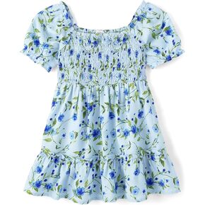 The Children's Place,and Toddler Short Sleeve Dressy Dress,18-24 Monts