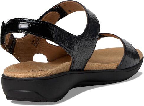 Trotters Women's Romi Croco Flat Sandal in Saudi Arabia