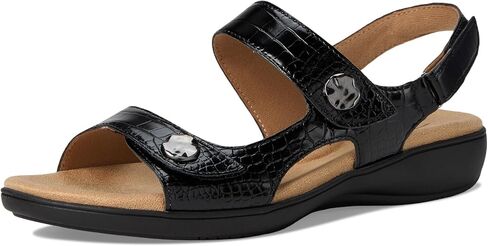 Trotters Women's Romi Croco Flat Sandal in Saudi Arabia