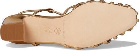 Loeffler Randall النسائية بريسيلا lattice Slingback Mid Heel Sandals in Saudi Arabia