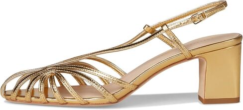 Loeffler Randall النسائية بريسيلا lattice Slingback Mid Heel Sandals in Saudi Arabia