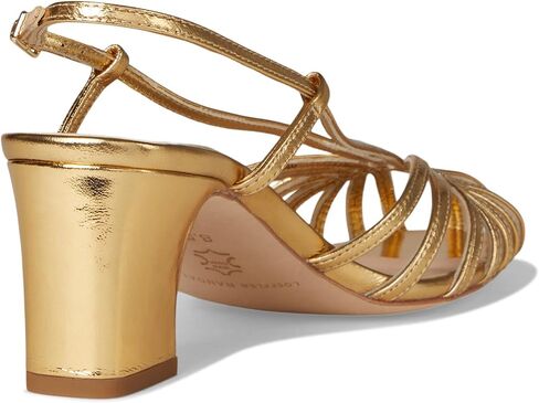 Loeffler Randall النسائية بريسيلا lattice Slingback Mid Heel Sandals in Saudi Arabia