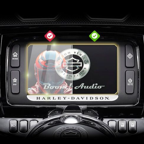 IPG ProActive Made for Harley 2014-2018 BOOM! BOX 6.5GT GPS Display 9H Hardness Screen Protector Nano Ceramic Film Ultra Responsive Clarity Anti Scratch for BoomBox in Saudi Arabia