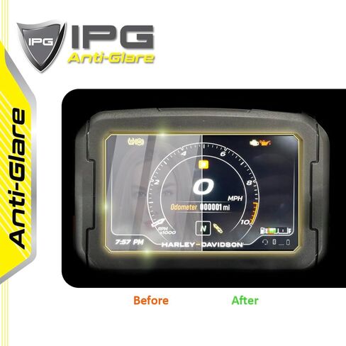 IPG ProActive Made for Harley 2014-2018 BOOM! BOX 6.5GT GPS Display 9H Hardness Screen Protector Nano Ceramic Film Ultra Responsive Clarity Anti Scratch for BoomBox in Saudi Arabia