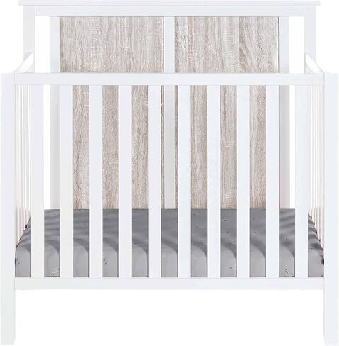 Suite Bebe Connelly 3-in-1 Mini Crib in Gray/Rockport Gray - Comes with Mattress Pad in Kuwait