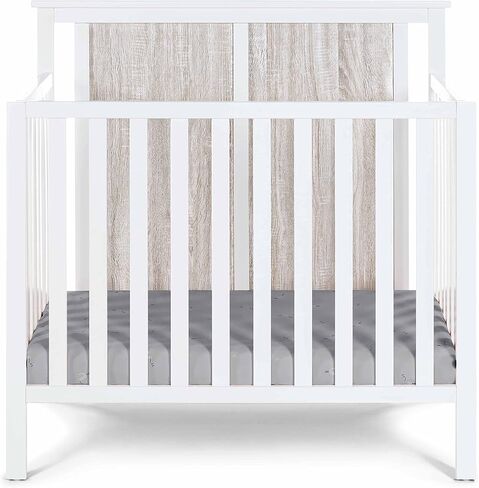 Suite Bebe Connelly 3-in-1 Mini Crib in Gray/Rockport Gray - Comes with Mattress Pad in Kuwait