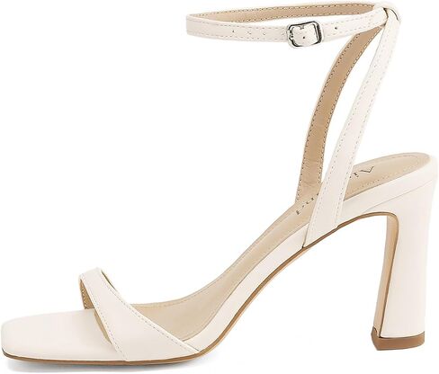 Women's Heeled Sandals Square Open Toe Chunky High Heels Ankle Strap Sandals for Women Prom Wedding Heels in Kuwait